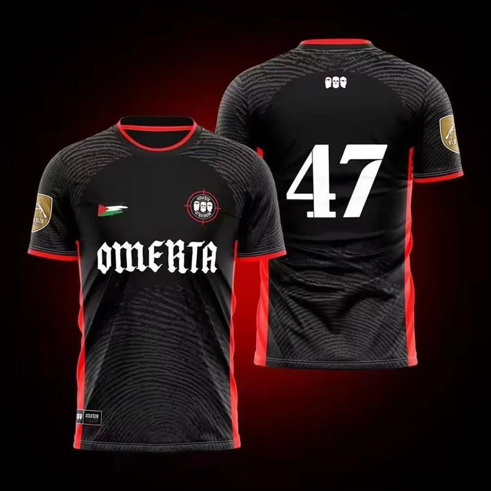 Omerta Football Training Jersey Breathable Sports Shirt