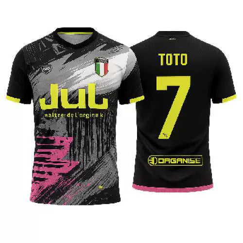 Omerta Football Training Shirt Breathable Mens Sportswear