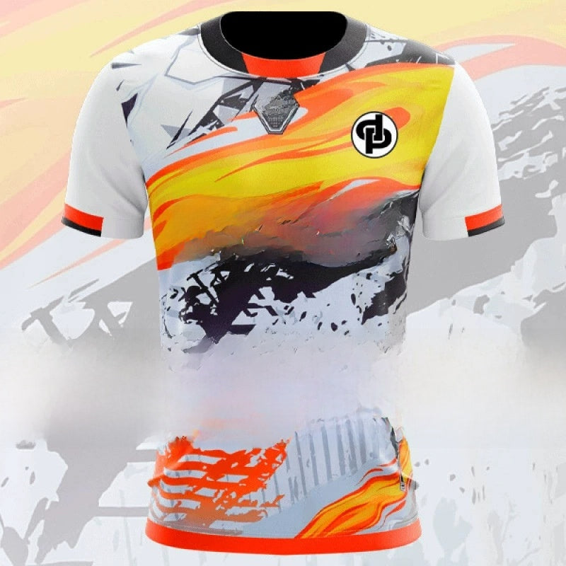 Omerta Football Training Shirt Breathable Mens Sportswear
