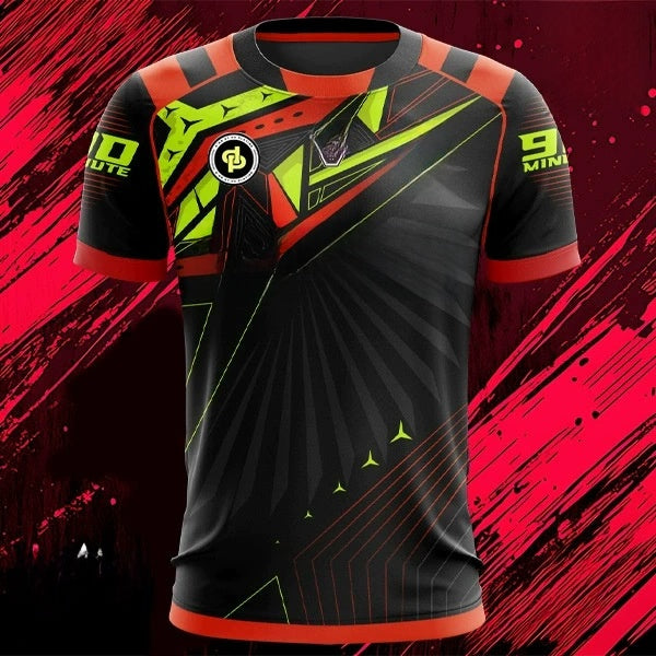 Omerta Football Training Shirt Breathable Mens Sportswear