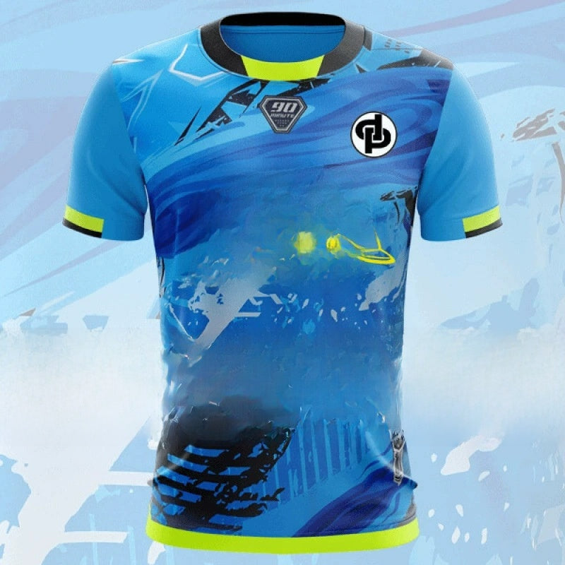 Omerta Football Training Shirt Breathable Mens Sportswear