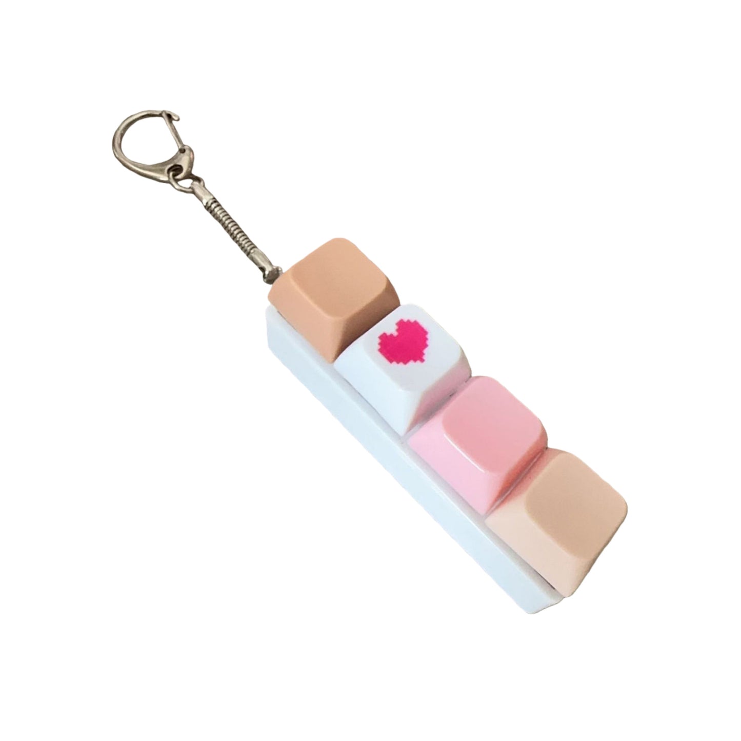One-line pressure-reducing 4-key toy