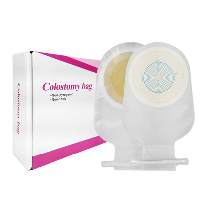 One-Piece Disposable Colostomy Bag with Open End