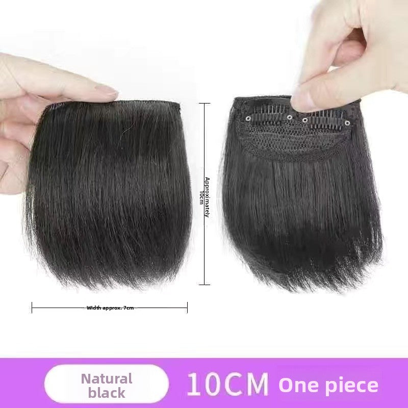 One-piece fluffy wig for the top of the head