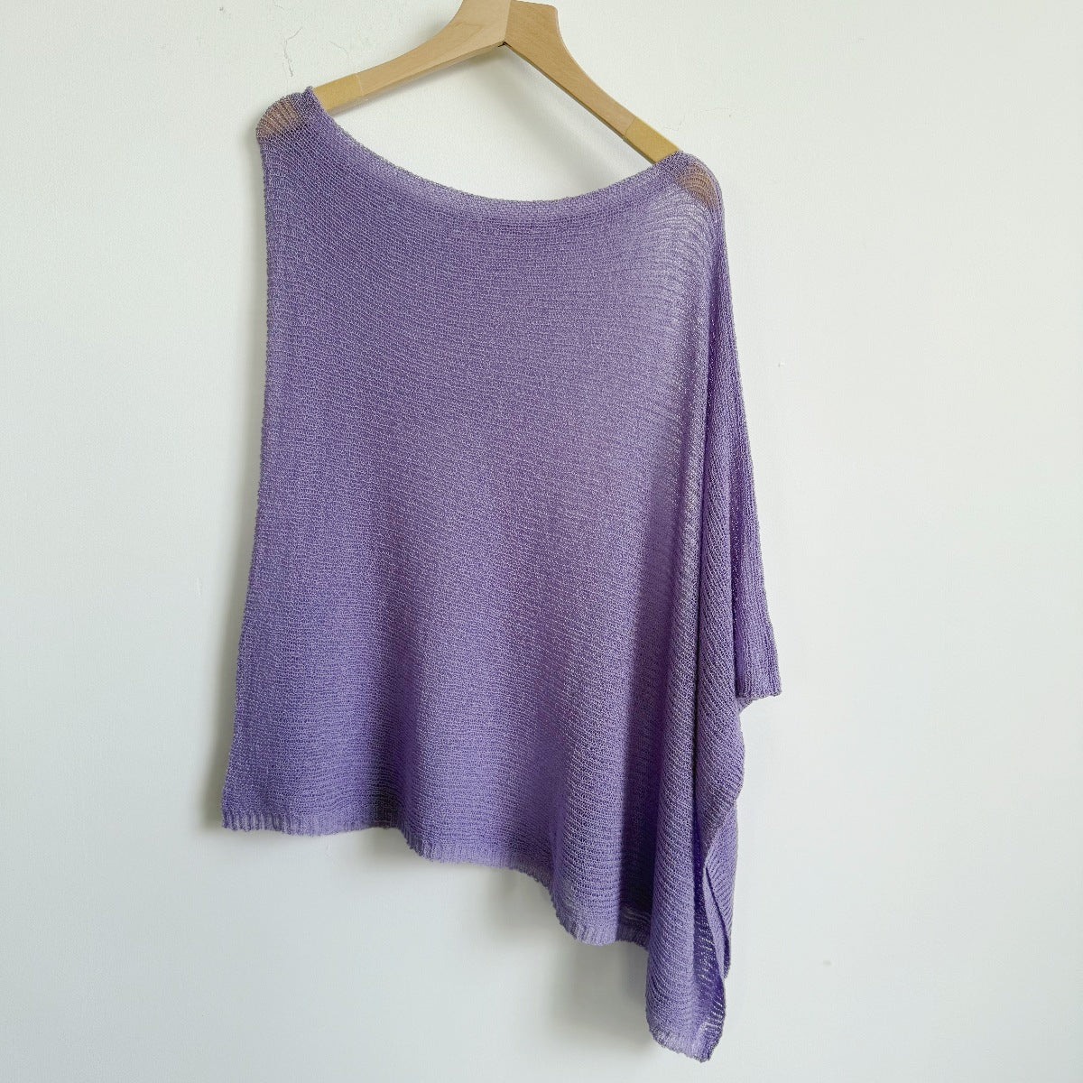 One-piece halter shawl