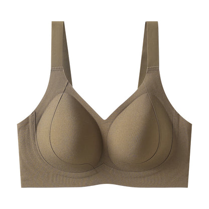 One-Piece Seamless Breast-Retracting Ice Silk Beautiful Back Bra