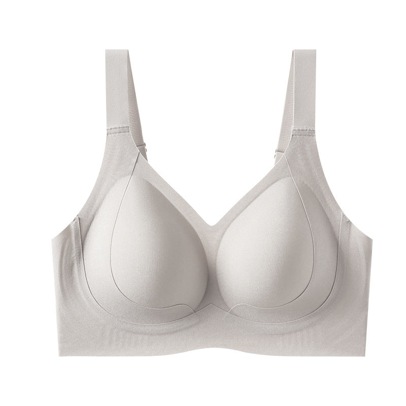 One-Piece Seamless Breast-Retracting Ice Silk Beautiful Back Bra