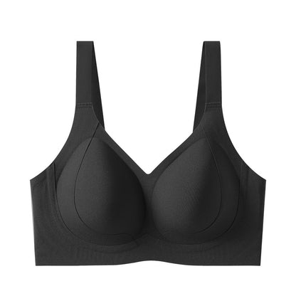 One-Piece Seamless Breast-Retracting Ice Silk Beautiful Back Bra