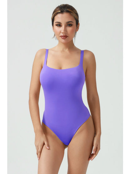 One-piece shaping garment