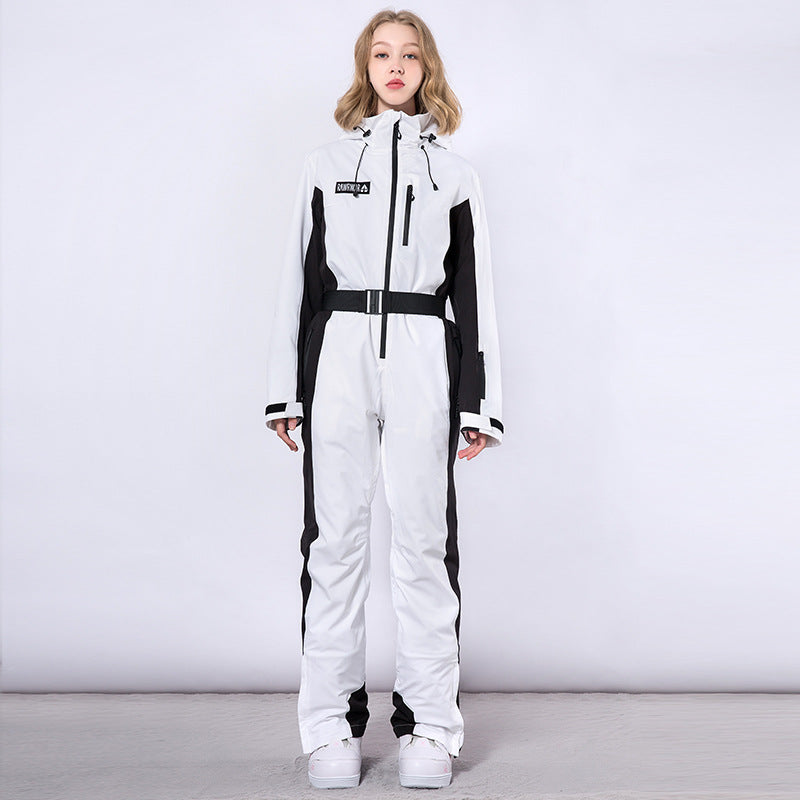One-piece ski suit