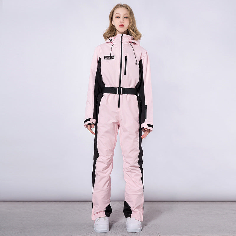 One-piece ski suit