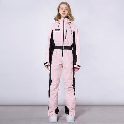 One-piece ski suit