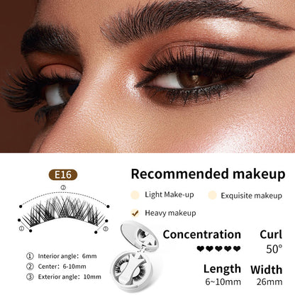 One-piece Storage Box Natural Thick Portable Glue-free Eyelash