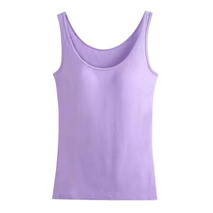 One-Piece Vest with Built-in Chest Pad