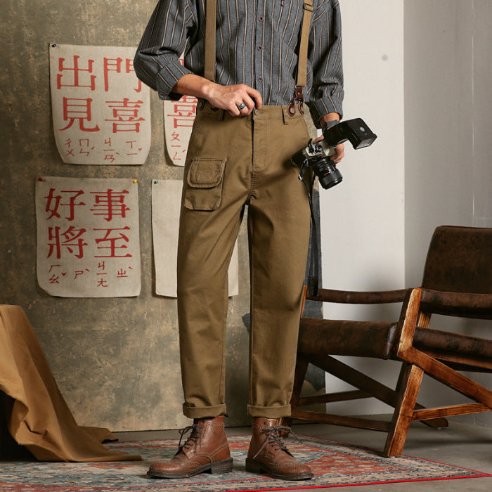 One-piece work pants