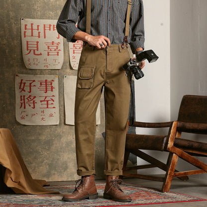 One-piece work pants