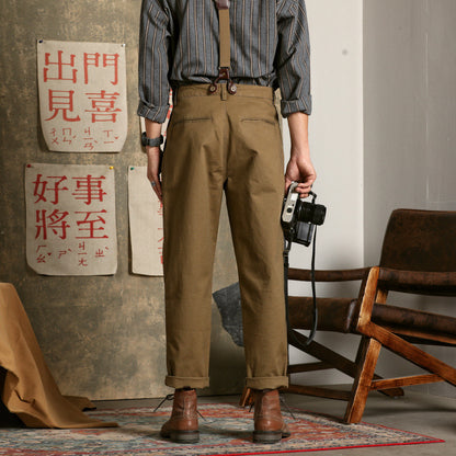 One-piece work pants