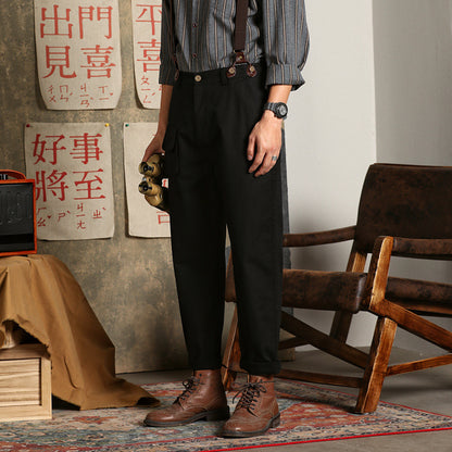 One-piece work pants
