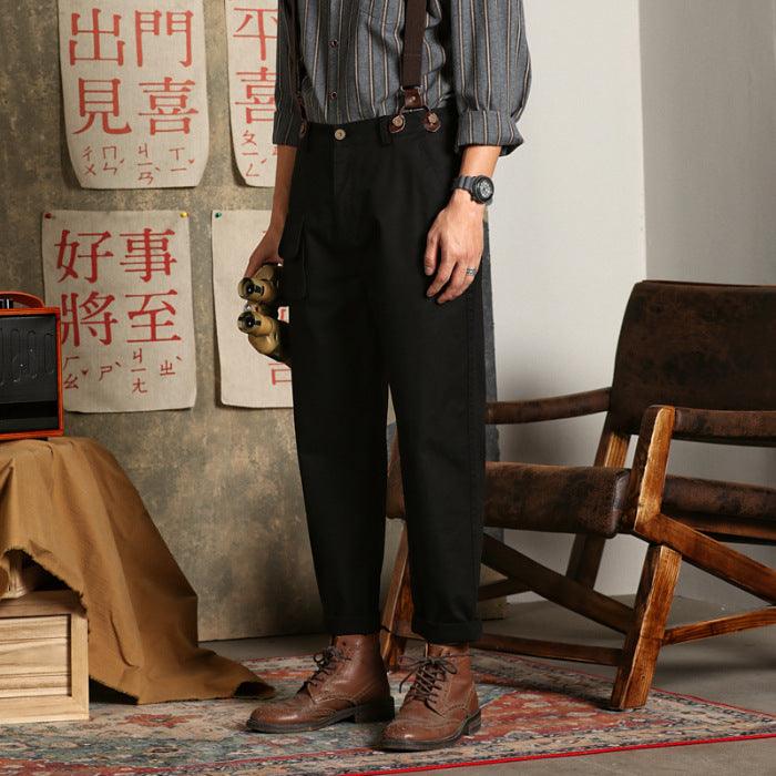One-piece work pants