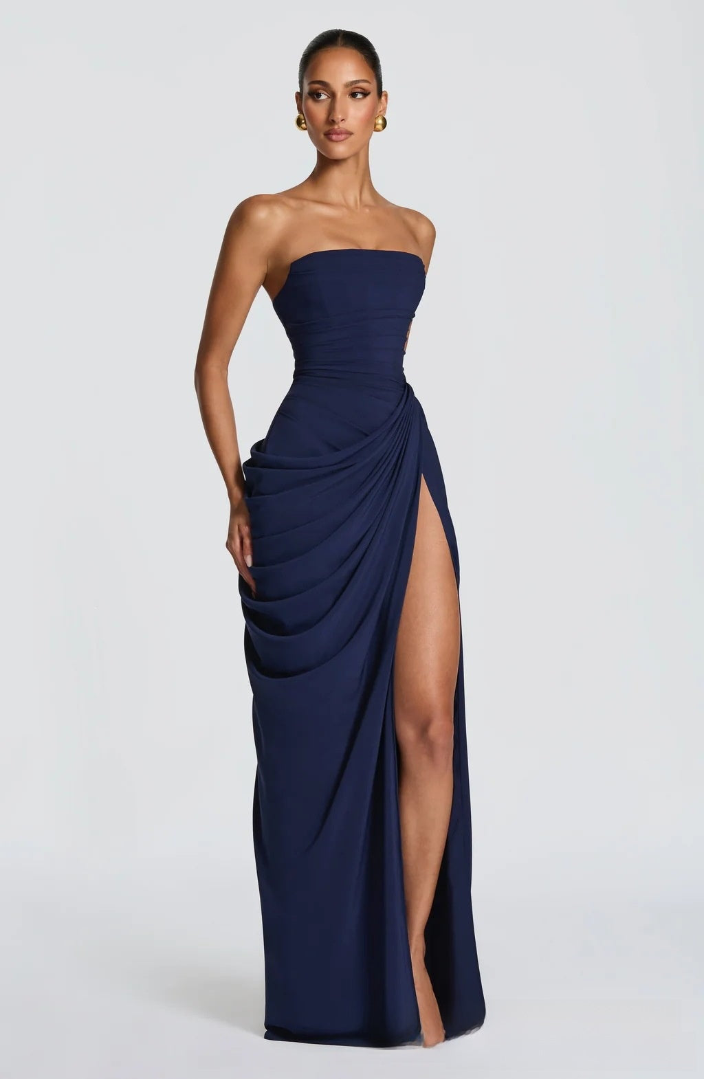 One Shoulder Bodycon Evening Dress
