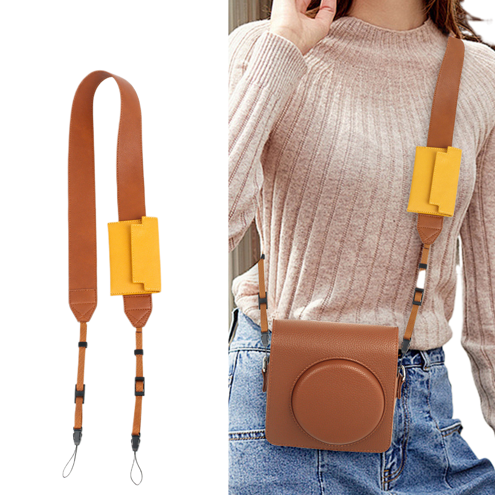 One-shoulder camera strap