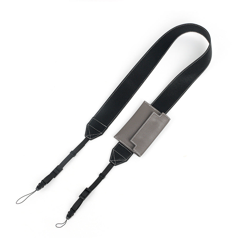 One-shoulder camera strap
