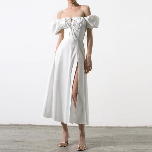 One-shoulder dress