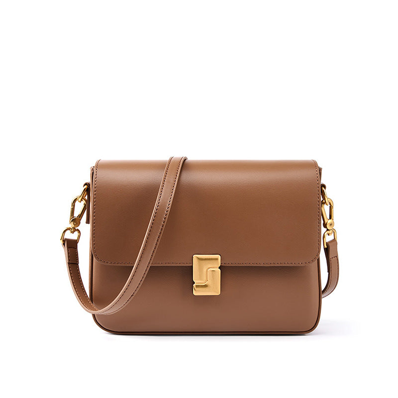One-shoulder tofu bag