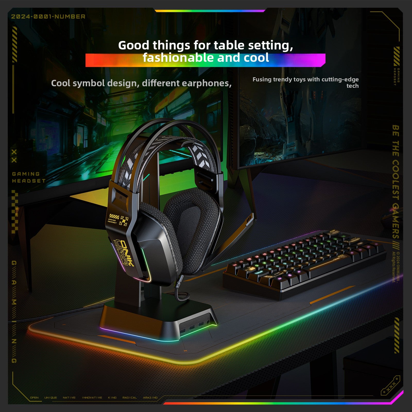 ONIKUMA X13 Wired Gaming Headset