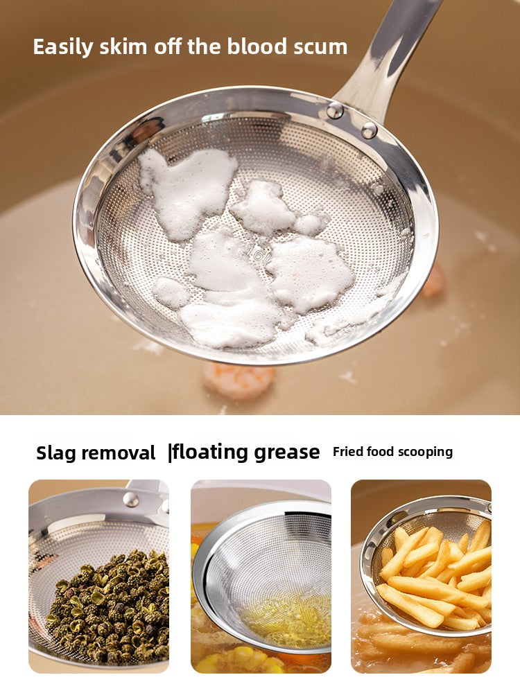Onlycook Stainless Steel Oil Strainer Spoon
