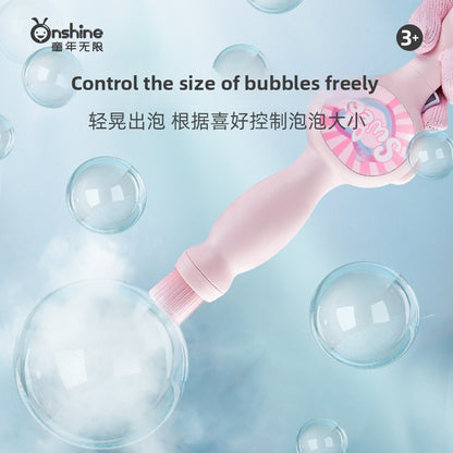 Onshine/Childhood Unlimited Smoke Bubble Machine Elastic Magic Wand Smoke Bubble Wand Gift Factory Direct Sales