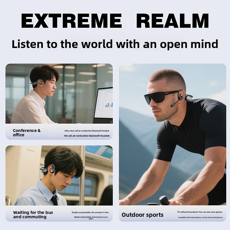 Open-Ear Wireless Bluetooth Headphones
