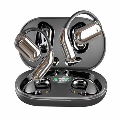 Open-Ear Wireless Bluetooth Headphones with AI Translation