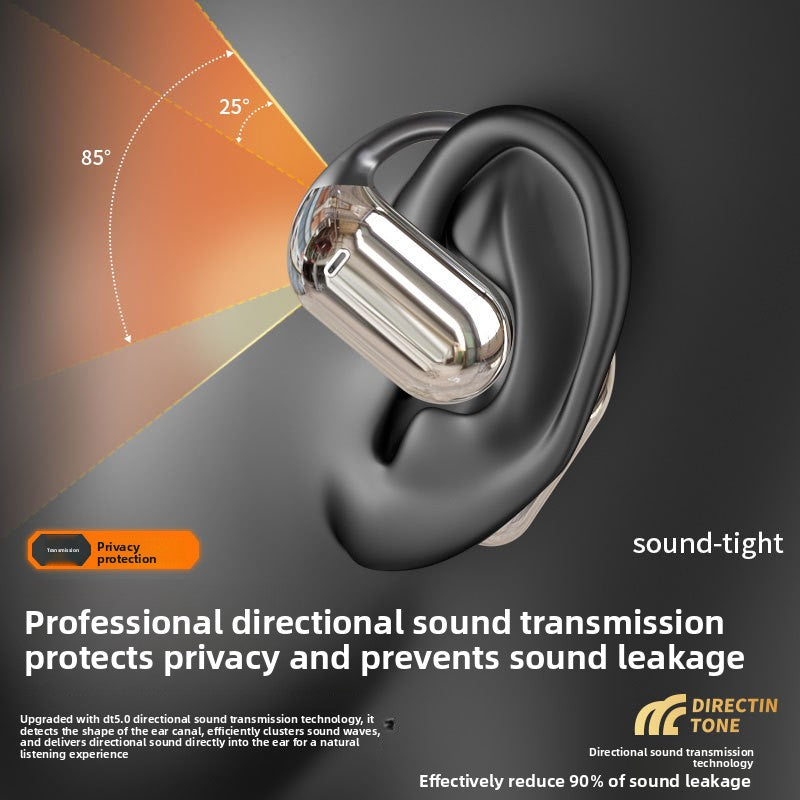 Open-Ear Wireless Bluetooth Headphones with AI Translation