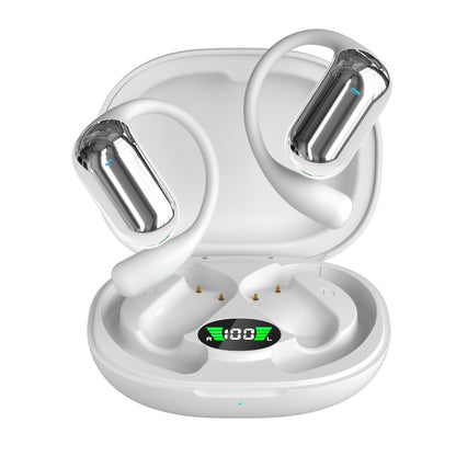Open-Ear Wireless Bluetooth Headphones with AI Translation