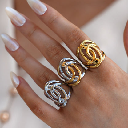Open-ended ring