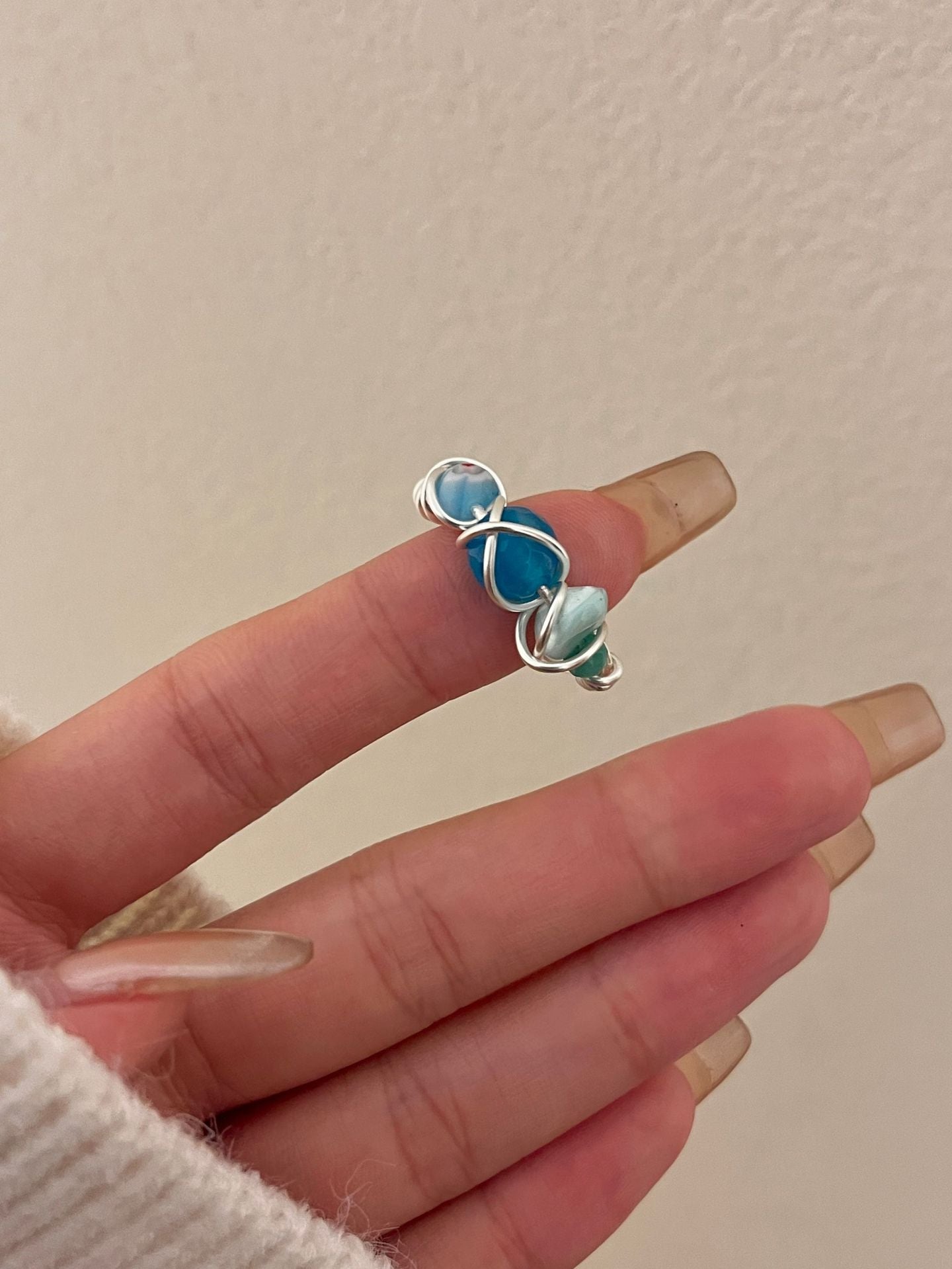 Open-ended stacked ring
