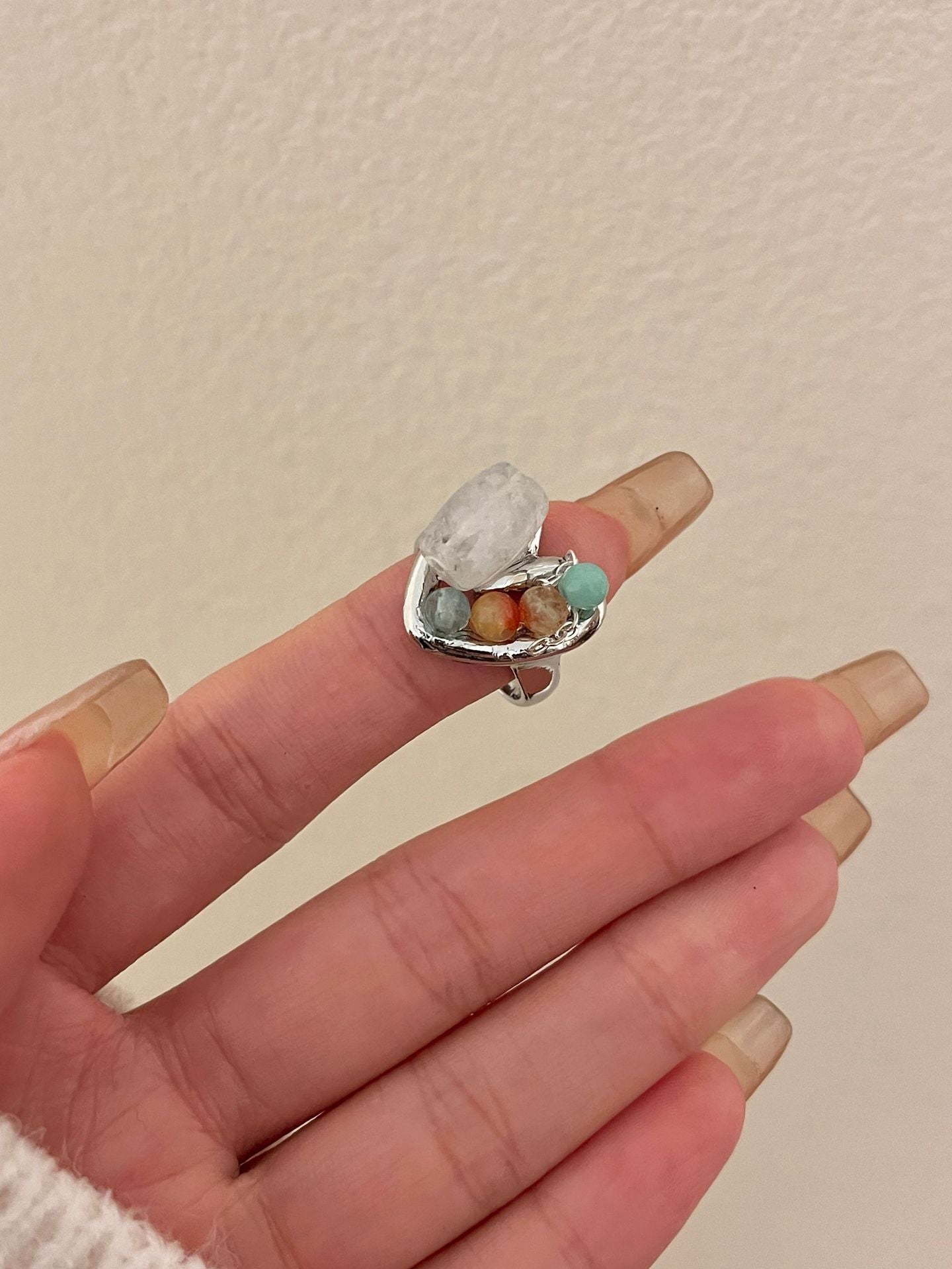 Open-ended stacked ring