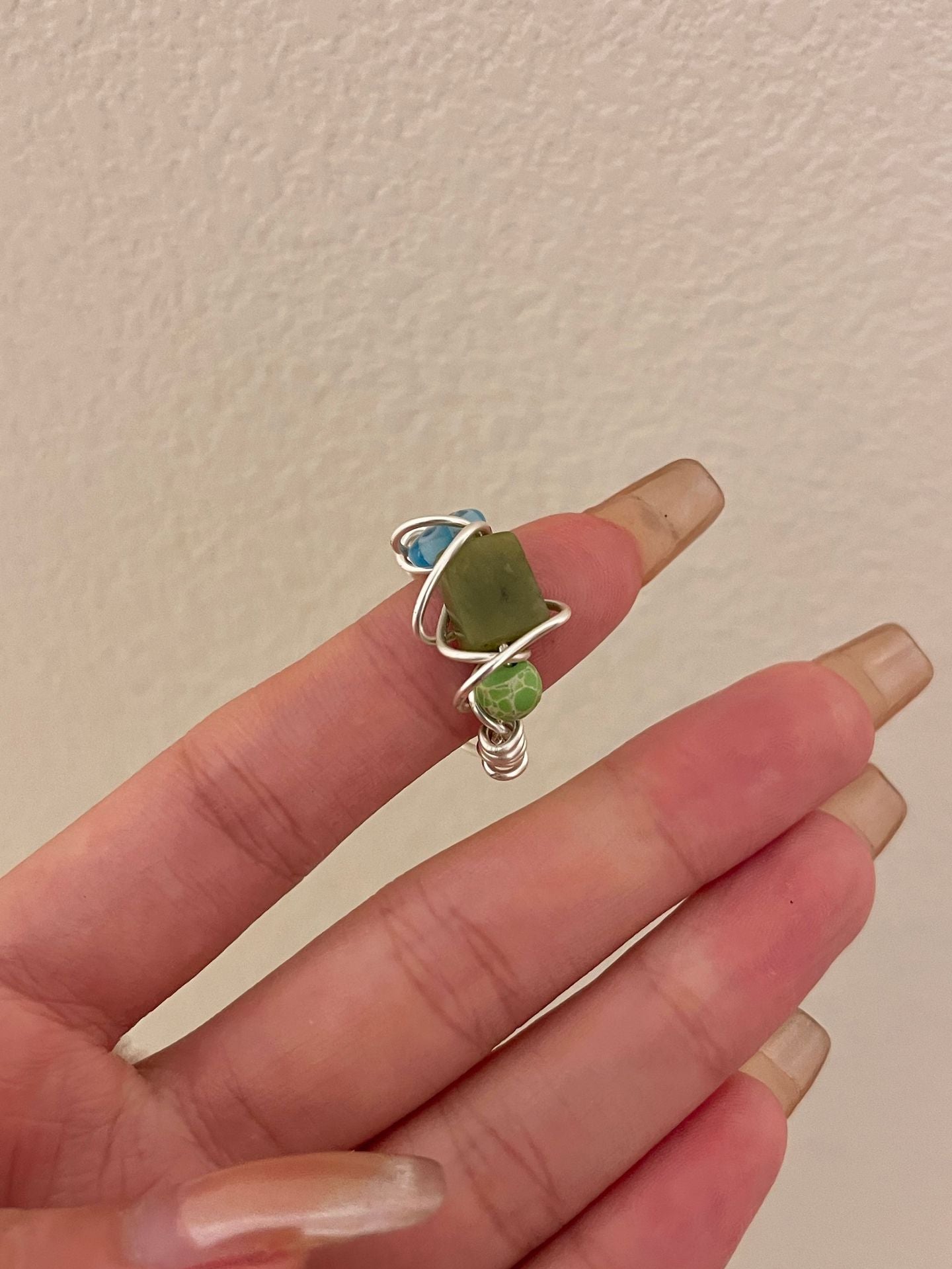 Open-ended stacked ring