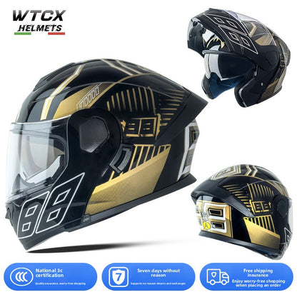 Open Face Motorcycle Helmet