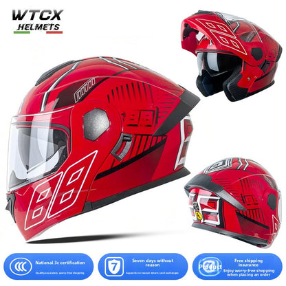 Open Face Motorcycle Helmet