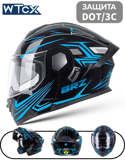 Open Face Motorcycle Helmet