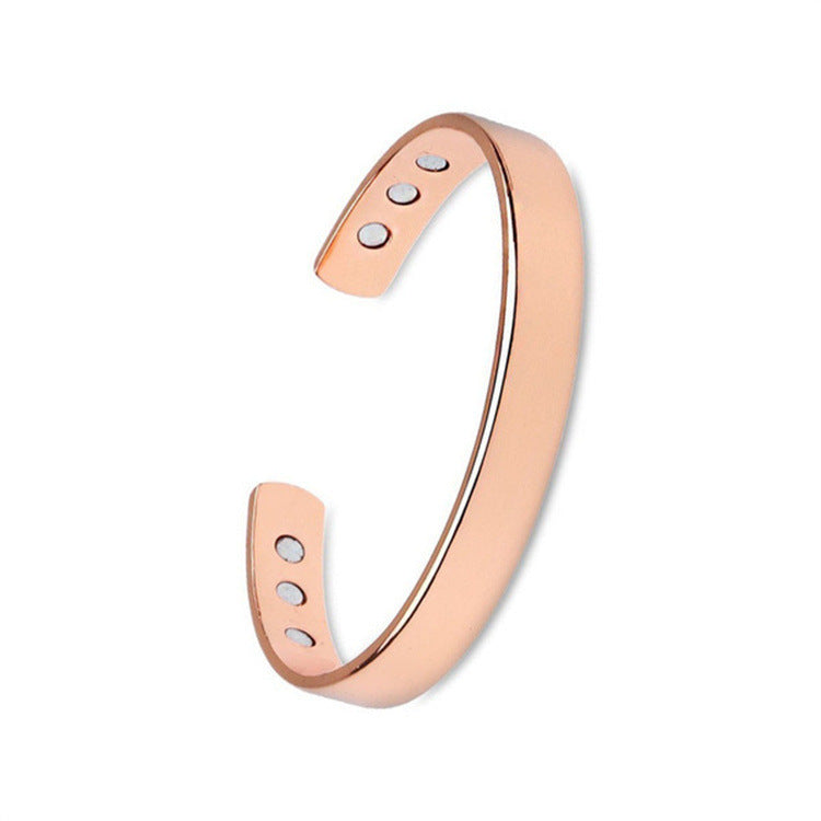 Open magnetic ring bracelet
