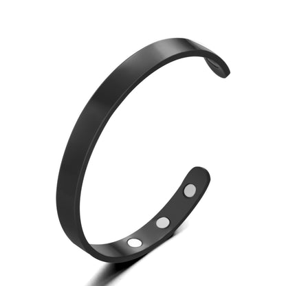 Open magnetic ring bracelet