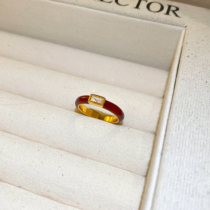 Open ring