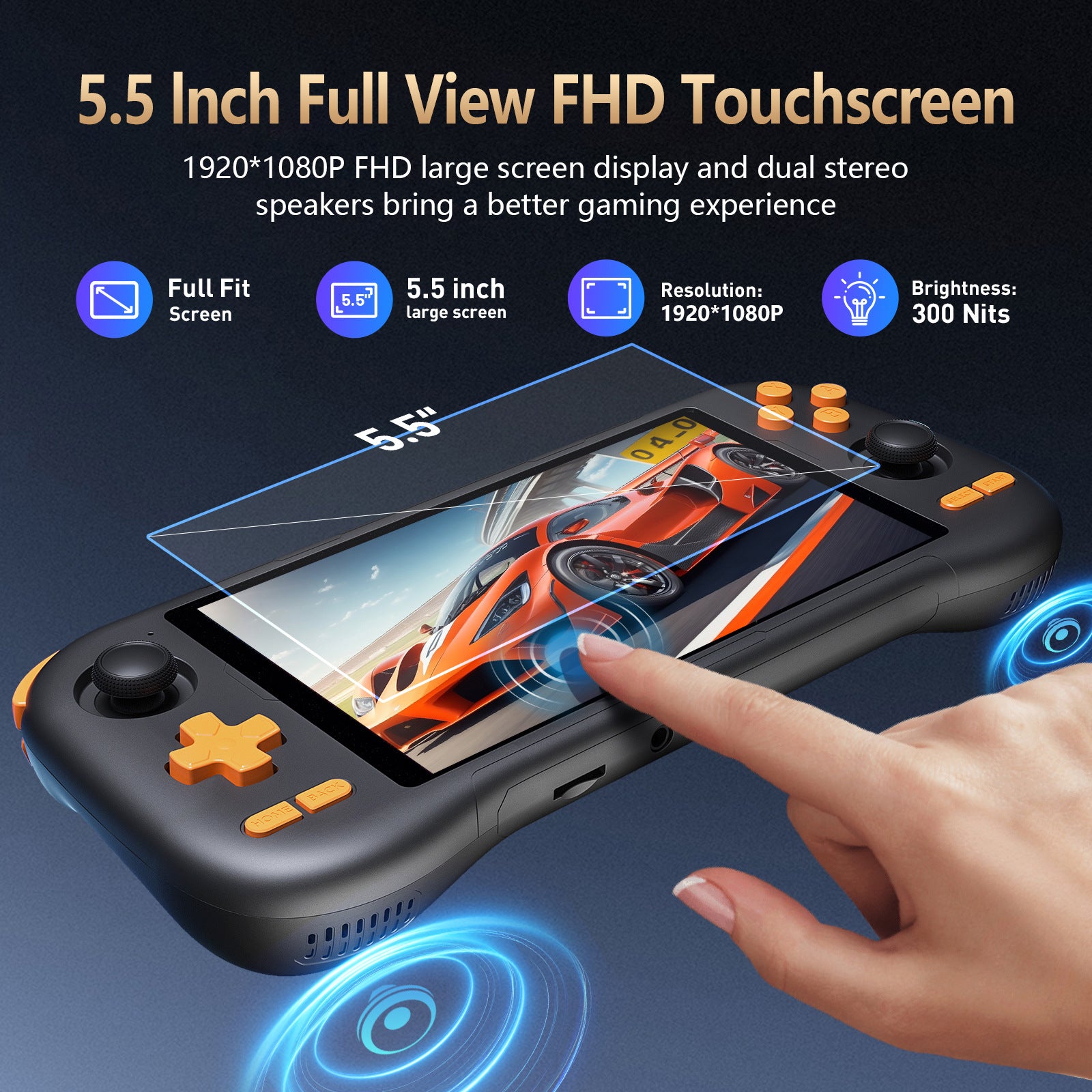 Open Source Android Handheld Game Console
