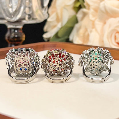 Open-style ring
