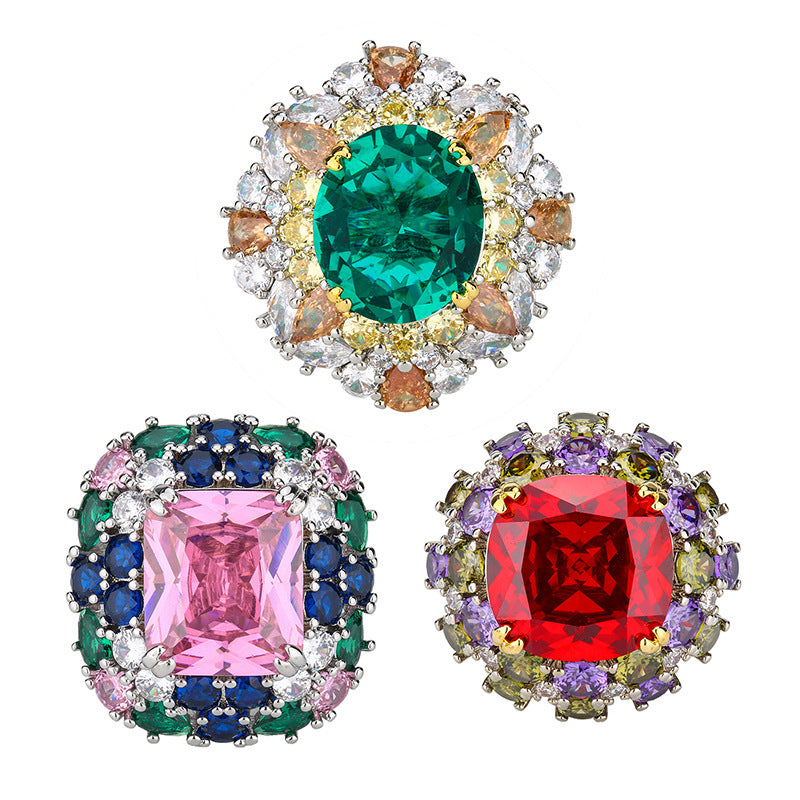 Open-style ring