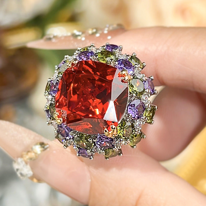 Open-style ring