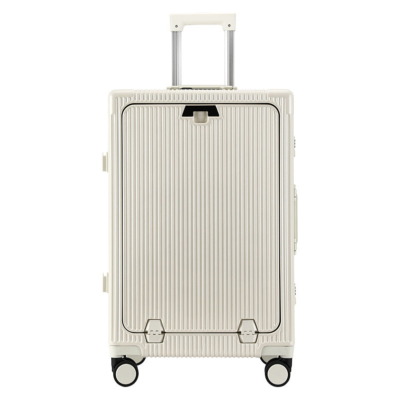 Open suitcase